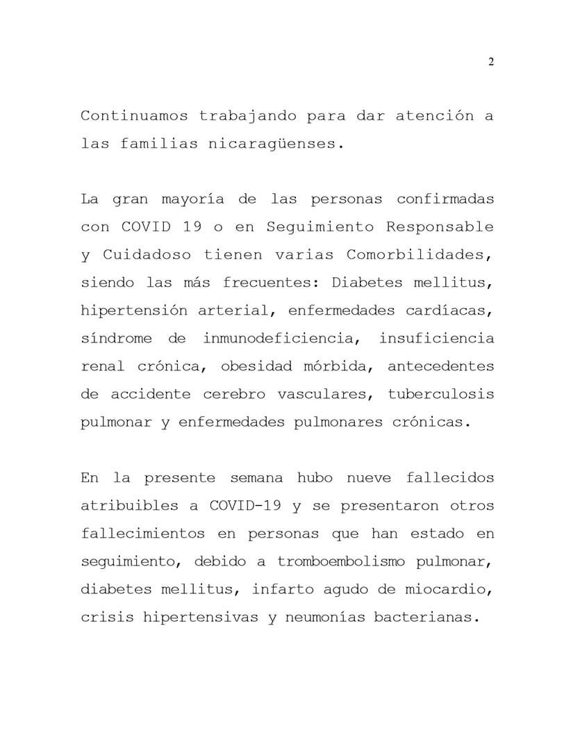minsa-brinda-informe-semanal-coronavirus-nicaragua